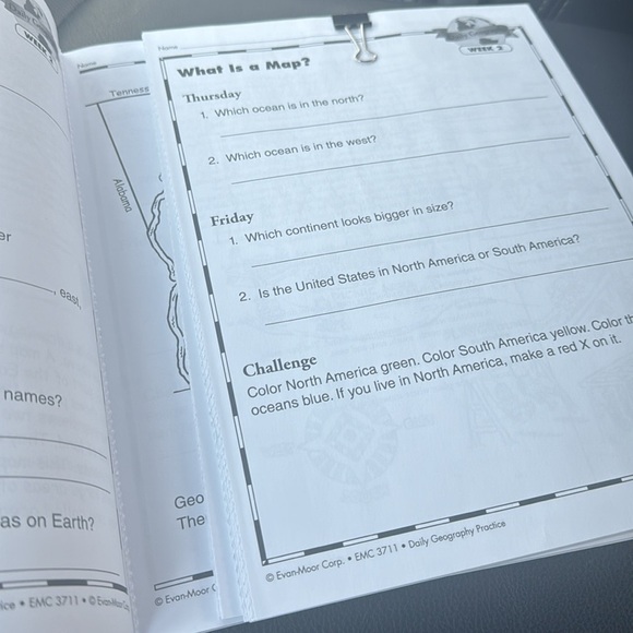 Daily geography, practice grade 2 learning book - Picture 4 of 5